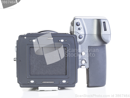 Image of professional medium format proffesional digital camera