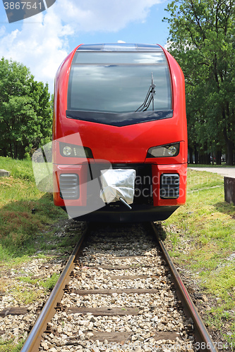 Image of Red Train