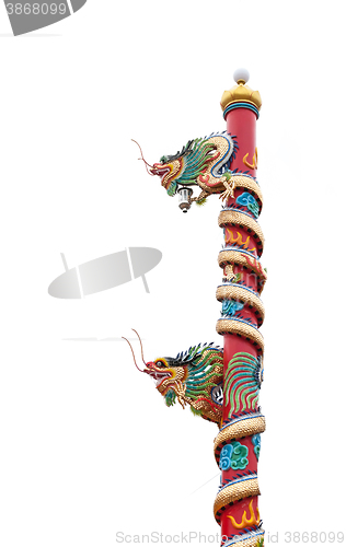 Image of Chinese Dragon Statue