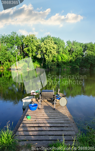 Image of Fishing in the morning