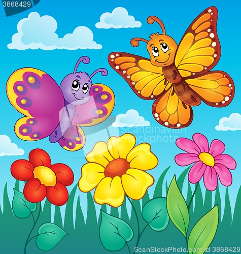 Image of Happy butterflies theme image 7