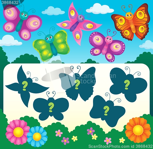 Image of Butterfly riddle theme image 3