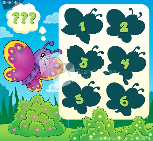 Image of Butterfly riddle theme image 2