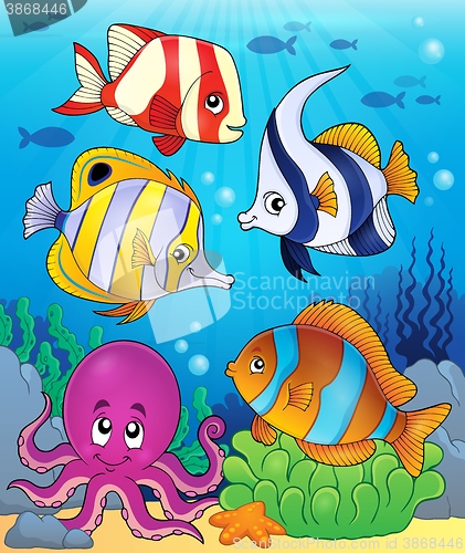 Image of Coral fauna theme image 5