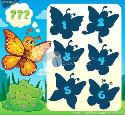 Image of Butterfly riddle theme image 4