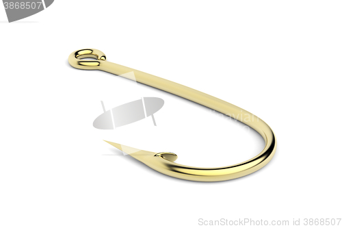 Image of Golden fish hook