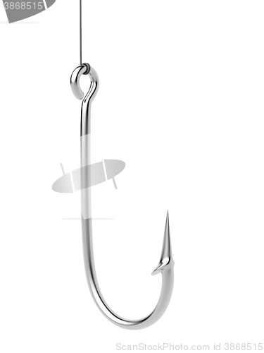 Image of Steel fishing hook