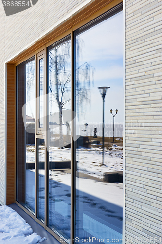 Image of Modern building window