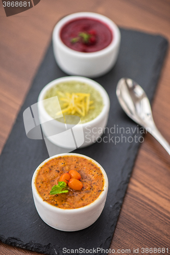 Image of Refreshing lemon cranberry seabuckthorn sorbet