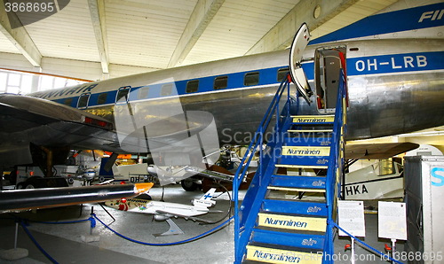 Image of Interior view of The Aviation Museum in Vantaa