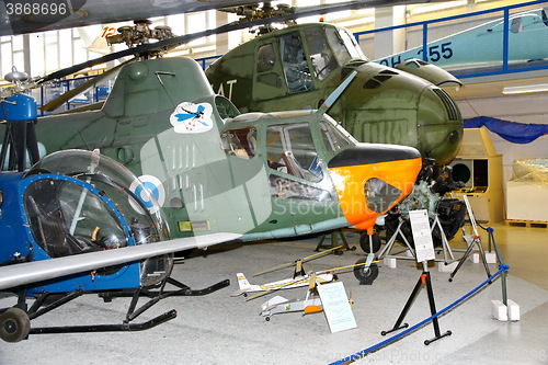 Image of Interior view of The Aviation Museum in Vantaa