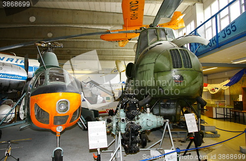 Image of Interior view of The Aviation Museum in Vantaa