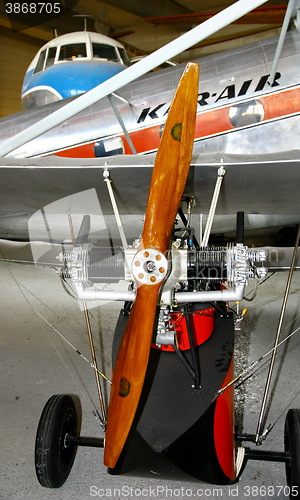 Image of Interior view of The Aviation Museum in Vantaa