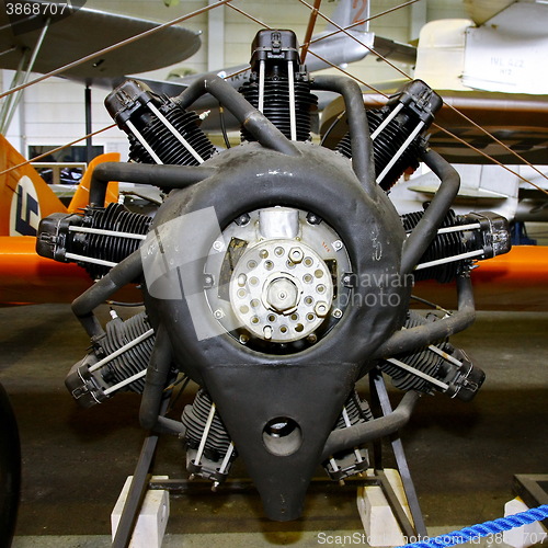 Image of Interior view of The Aviation Museum in Vantaa