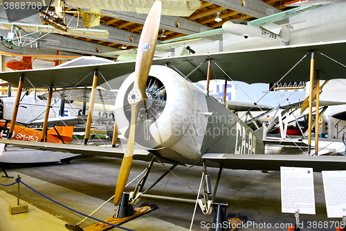 Image of Interior view of The Aviation Museum in Vantaa