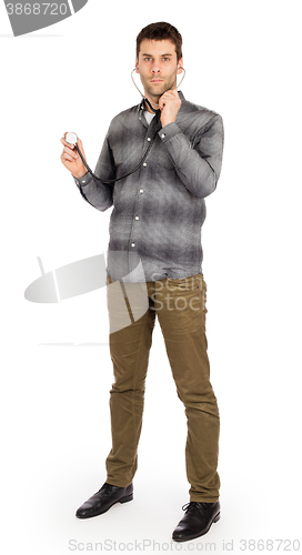 Image of Male doctor, concept of healthcare and medicine