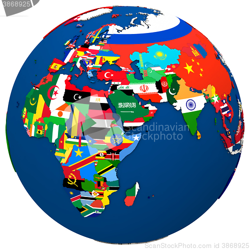 Image of Political world map