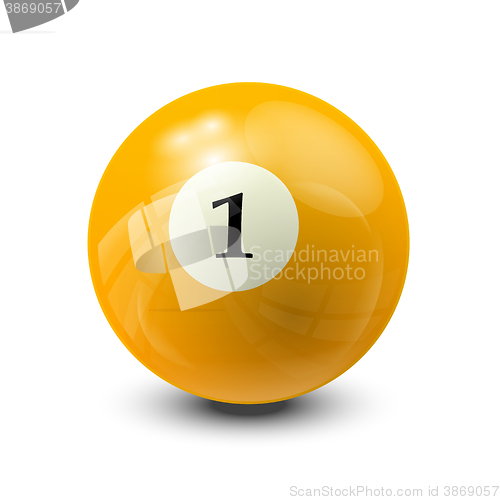 Image of billiard ball 1