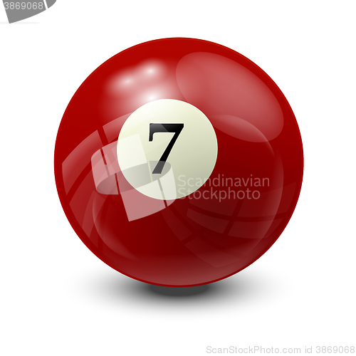 Image of billiard ball 7