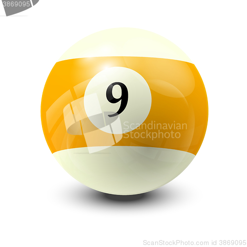 Image of billiard ball 9