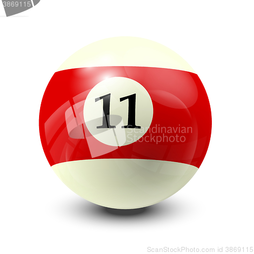 Image of billiard ball 11