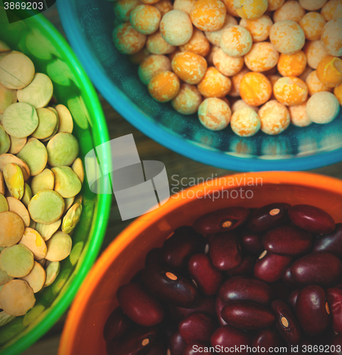 Image of pea, lentil and bean