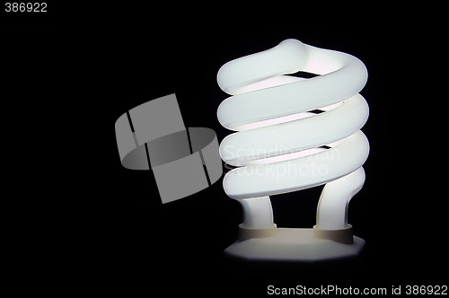 Image of Compact fluorescent light bulb