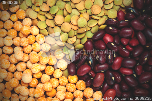 Image of bean, lentil and pea