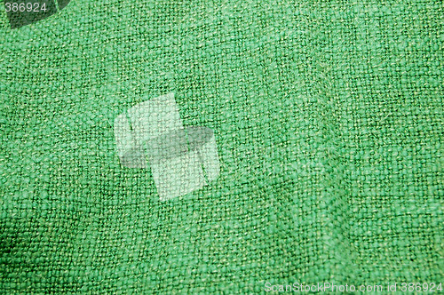 Image of green canvas texture