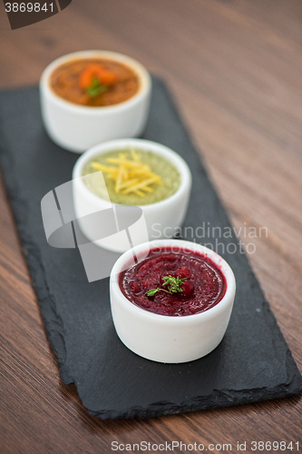 Image of Refreshing lemon cranberry seabuckthorn sorbet