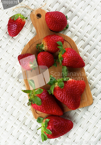 Image of Fresh Ripe Strawberries