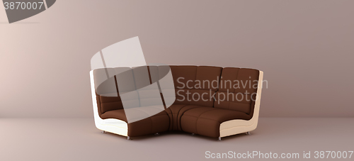 Image of brown sofa