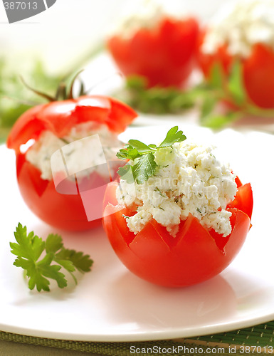 Image of Tomatoes Stuffed with Feta