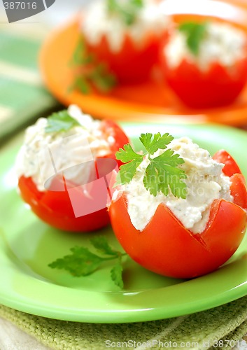 Image of Tomatoes Stuffed with Feta