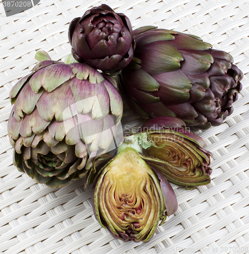 Image of Perfect Raw Artichokes