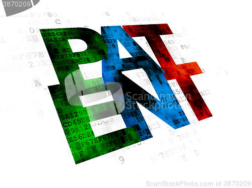 Image of Law concept: Patent on Digital background