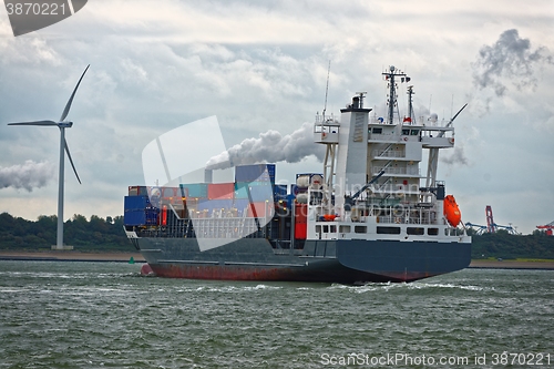 Image of Large cargo ship