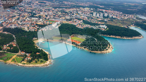 Image of Croatia aerial view