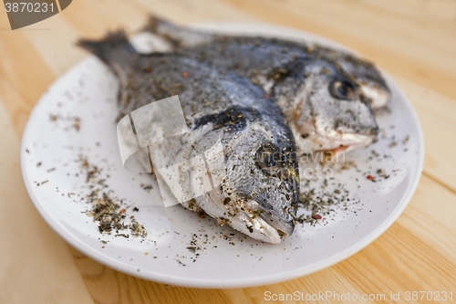 Image of Cooking fish on the grill