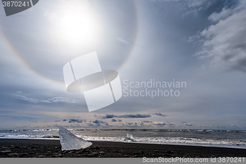 Image of Icebergs at glacier lagoon 