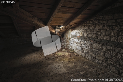 Image of Abandoned building interior