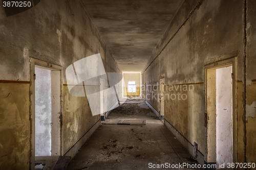 Image of Abandoned building interior