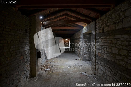 Image of Abandoned building interior