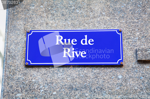 Image of Rue de Phone in Geneva, Switzerland