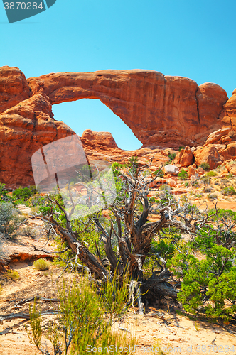 Image of The North Window Arch at the Arches National Park