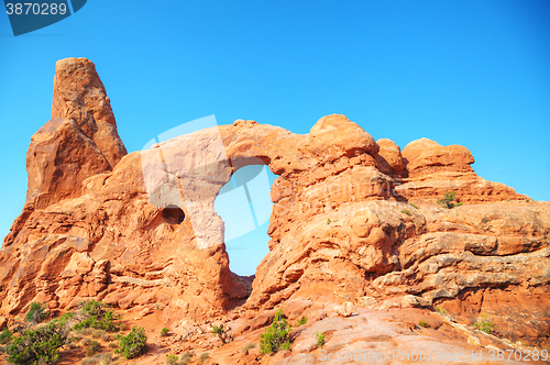 Image of The Turret Arch at the Arches National Park