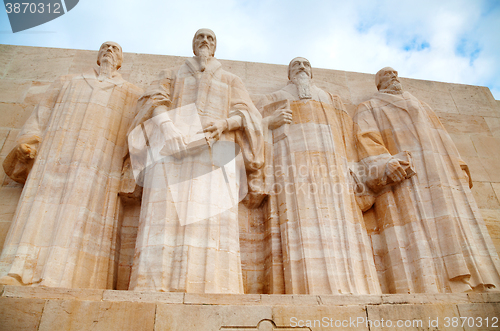 Image of Reformation wall in Geneva, Switzerland