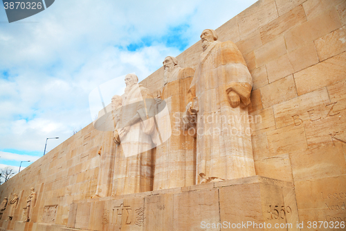 Image of Reformation wall in Geneva, Switzerland