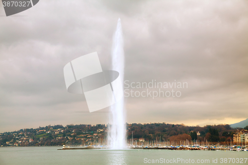 Image of Geneva Water Fountain (Jet d\'Eau)