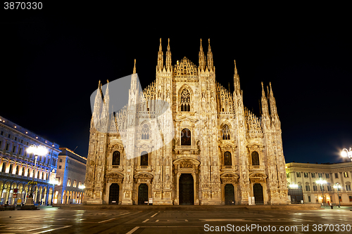 Image of Duomo cathedral in Milan, Italy